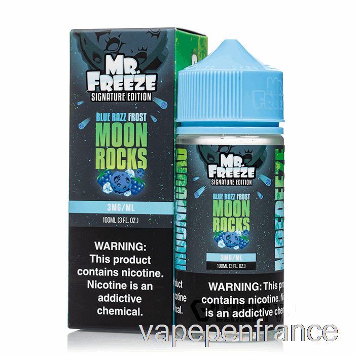 Moonrocks - Blue Razz Frost - Mr Freeze - Stylo Vape 100 Ml 3 Mg